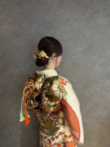 着付け、ヘアセット